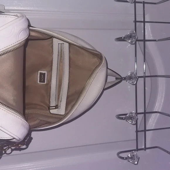 GUESS Cream Mini Backpack - Picture 4 of 7